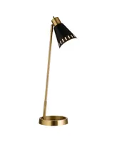 Kintam 27" Tall Table Lamp with Metal Shade