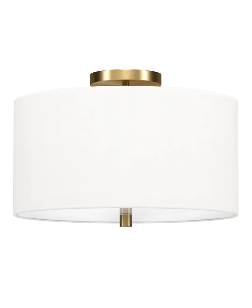 Ellis 16" Flush Mount with Fabric Shade