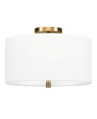 Ellis 16" Flush Mount with Fabric Shade