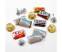 Just Candy 130 pcs Beach Wedding Candy Hershey's Chocolate Mix (1.65 lb) - Assorted Pre