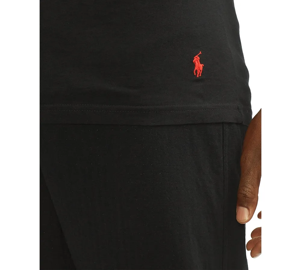 Polo Ralph Lauren Men's Slim Fit V-Neck Undershirt, 3-Pack