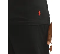 Polo Ralph Lauren Men's Slim Fit V-Neck Undershirt, 3-Pack