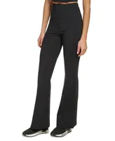 Dkny Sport Women's Performance Balance High-Rise Flared Pants