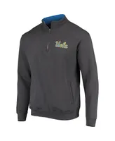 Men's Colosseum Charcoal Ucla Bruins Tortugas Logo Quarter-Zip Jacket