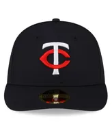 Men's New Era Navy Minnesota Twins 2023 Authentic Collection Low Profile Home 59FIFTY Fitted Hat