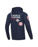 Men's Pro Standard Navy Boston Red Sox Championship Pullover Hoodie