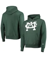 Men's Champion Green Michigan State Spartans Vault Logo Reverse Weave Pullover Hoodie