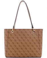 Guess Noelle 4-g Logo Basique Double Compartment Tote