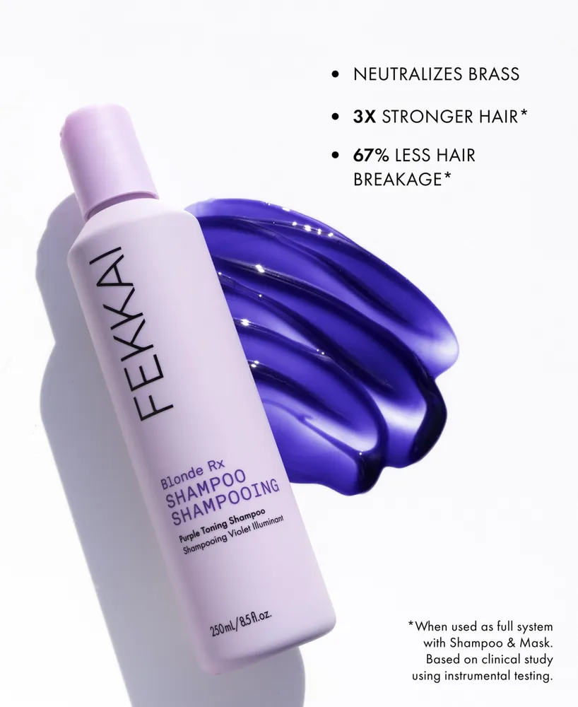 Fekkai Blonde Rx Purple Toning Shampoo, 8.5 oz.