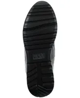 Dkny Women's Aislin Lace-Up Logo-Strap Sneakers