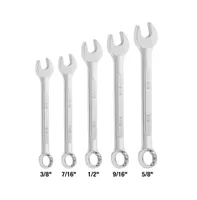 5 Piece Sae Combination Wrenches