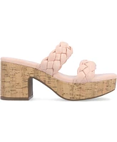 Journee Collection Women's Kyaa Braided Platform Sandals