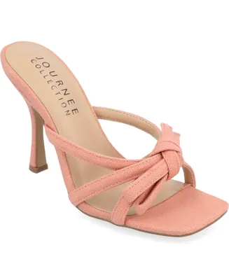 Journee Collection Women's Cilicia Stiletto Sandals