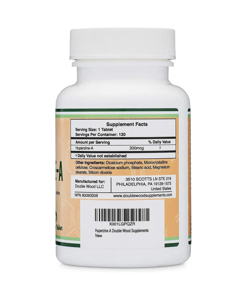 Double Wood Supplements Huperzine A