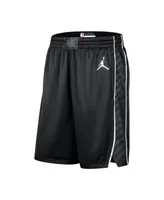 Men's Jordan Black Brooklyn Nets 2022/2023 Statement Edition Swingman Performance Shorts