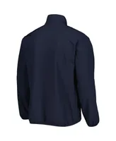 Men's adidas Navy Seattle Kraken Cold.rdy Quarter-Zip Jacket