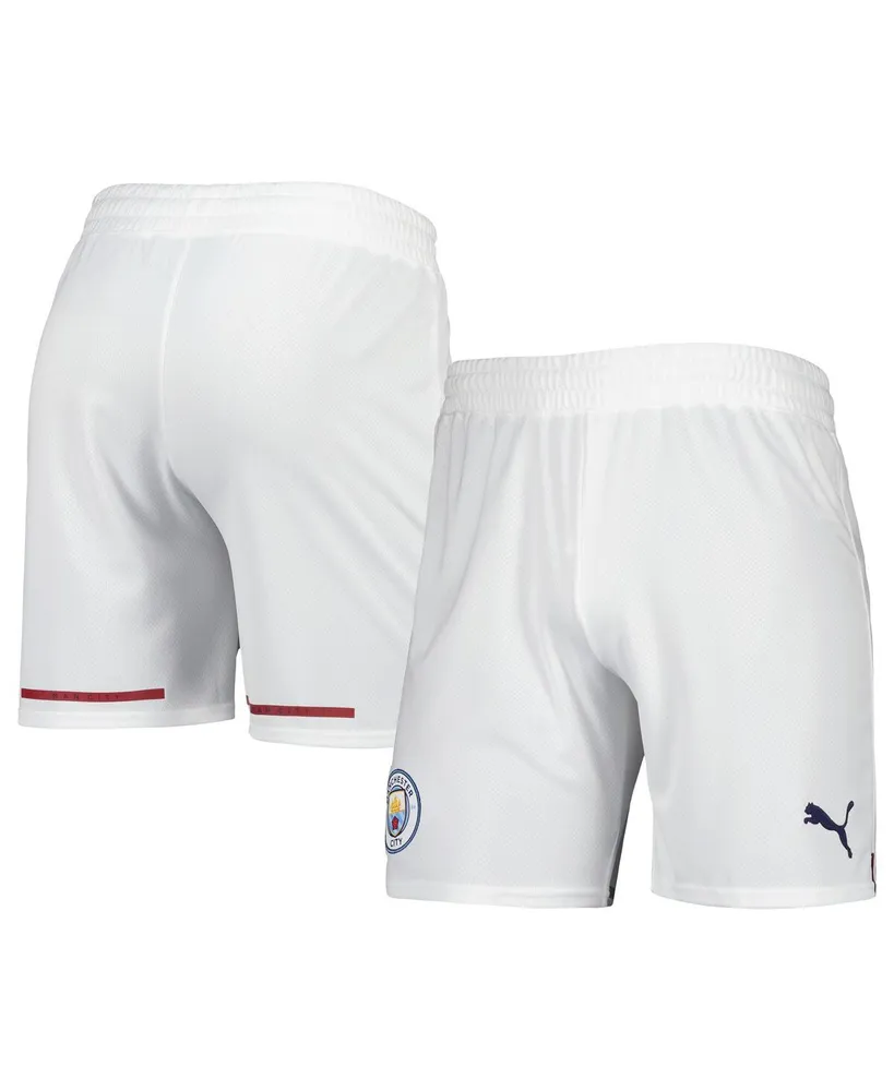 Men's Puma White Manchester City Replica DryCELL Shorts