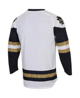 Men's Under Armour White Notre Dame Fighting Irish Ua Replica Hockey Jersey