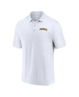 Men's Fanatics Brown, White San Diego Padres Polo Shirt Combo Set