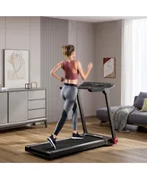 Costway 3.75HP Folding Treadmill Electric Running Machine W/