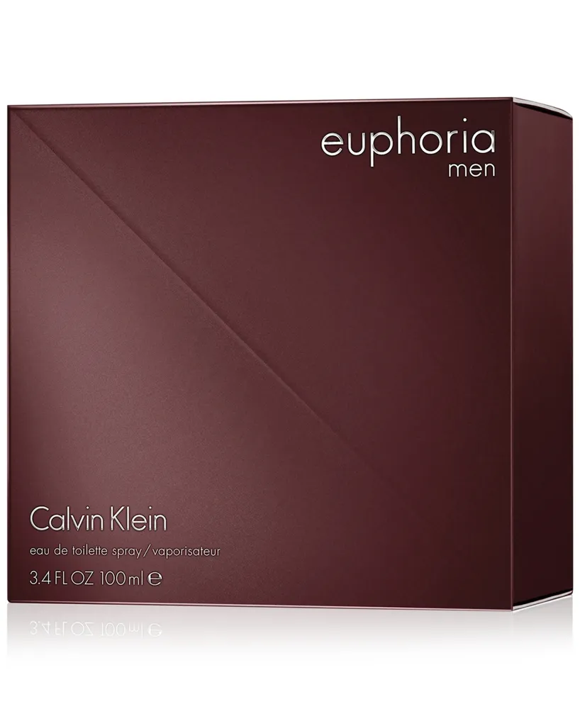 Calvin Klein euphoria men Eau de Toilette Spray, 3.4 oz