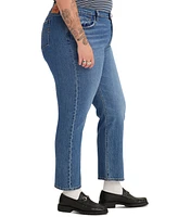 Levi's Trendy Plus 501 Cotton High-Rise Jeans