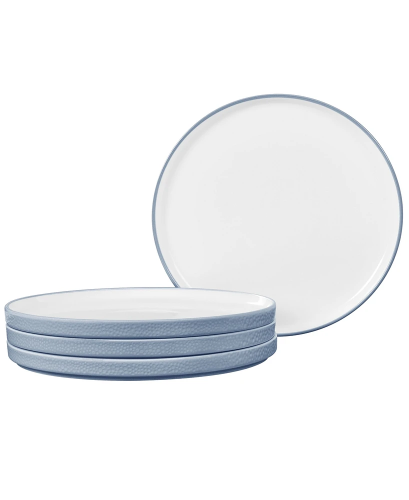 Noritake Colortex Stone Stax Dinner Plates, Set of 4