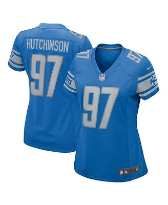 Nike Women's Aidan Hutchinson Detroit Lions Player Jersey