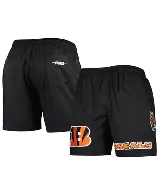 Men's Pro Standard Black Cincinnati Bengals Woven Shorts