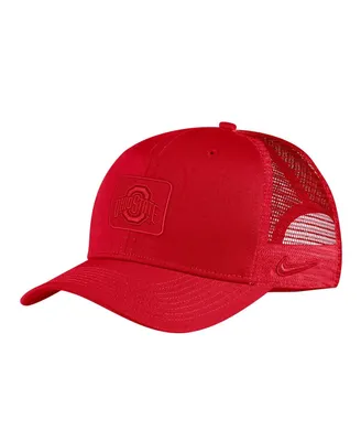 Men's Nike Scarlet Ohio State Buckeyes Classic99 Tonal Trucker Snapback Hat