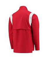 Men's Nike Red Team Usa On-Field Quarter-Zip Jacket