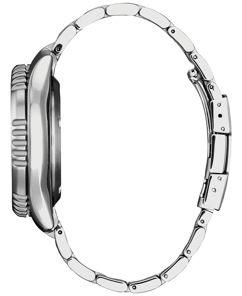 Citizen Eco-Drive Men's Automatic Promaster Dive Stainless Steel Bracelet Watch 45mm - Silver