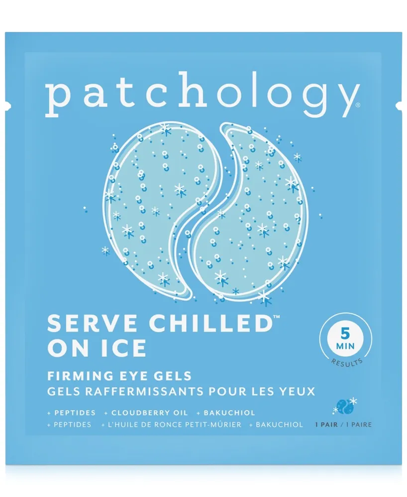 Patchology Serve Chilled On Ice Firming Eye Gels, 5 pairs