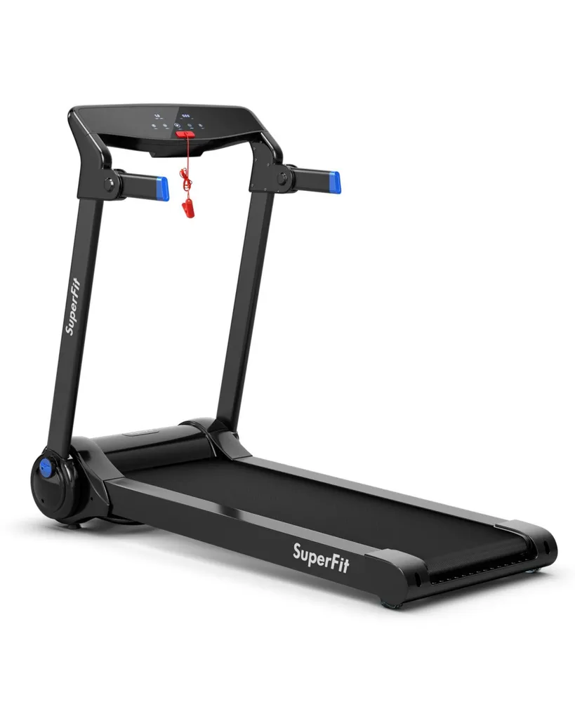 Costway 3HP Folding Electric Treadmill Running Machine w/ Speaker