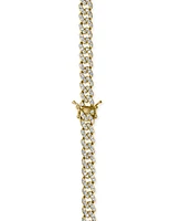 Oma The Label Frosty Link Collection 9mm Necklace in 18K Gold- Plated Brass, 16"