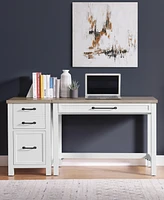 Finn 42" Wood Drop Front Drawer Writing Desk