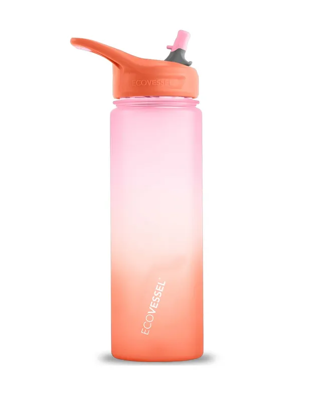 EcoVessel WAVE Tritan Plastic Sports Water Bottle with Flip Top Straw, Leak  Proof Lid, and Carry Han…See more EcoVessel WAVE Tritan Plastic Sports