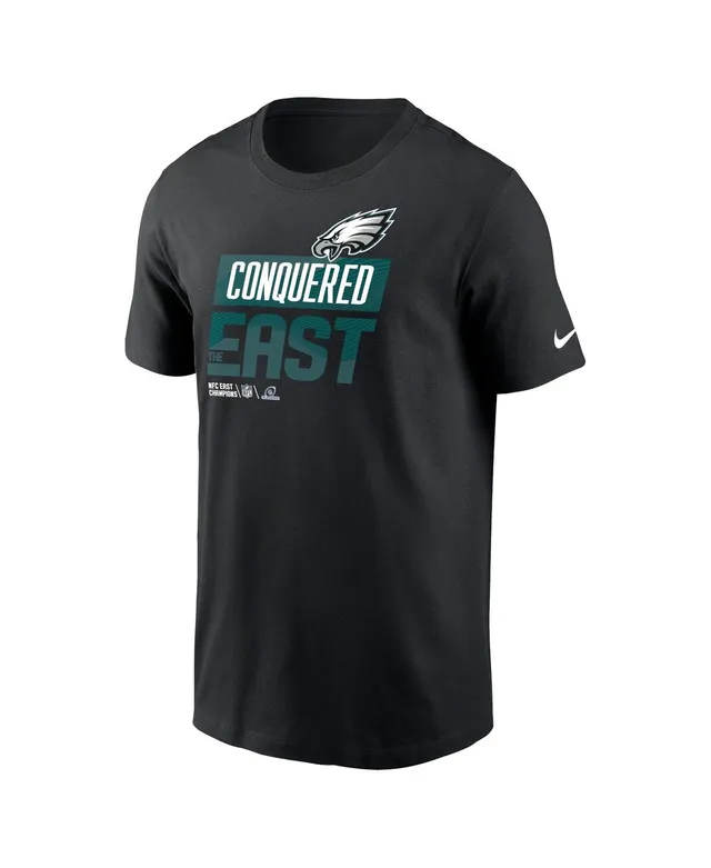 Nike Men's Black Philadelphia Eagles 2022 NFC East Division Champions  Locker Room Trophy Collection T-shirt