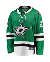 Men's Fanatics Jason Robertson Kelly Green Dallas Stars 2017/18 Home Breakaway Replica Jersey