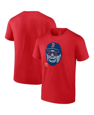 Men's Fanatics David Ortiz Red Boston Sox Hall of Fame T-shirt