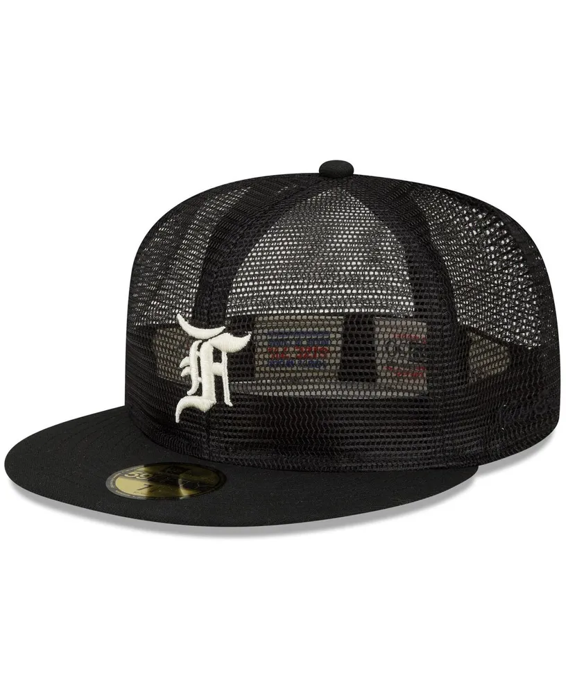 Men's New Era Black NBA x Staple 59FIFTY Fitted Hat