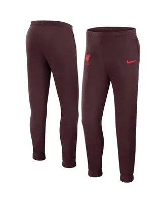 Big Boys Nike Red Liverpool Gfa Fleece Pants