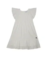 Girl Eyelet Dress White - Child