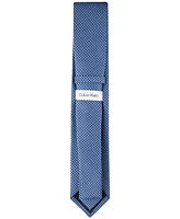 Calvin Klein Men's Steel Micro-Dot Solid Tie