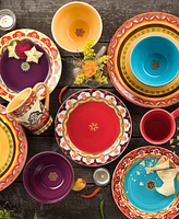 Euro Ceramica Galicia 16 Pc. Dinnerware Set, Service for 4