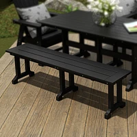 WestinTrends Outdoor Patio Dining Bench