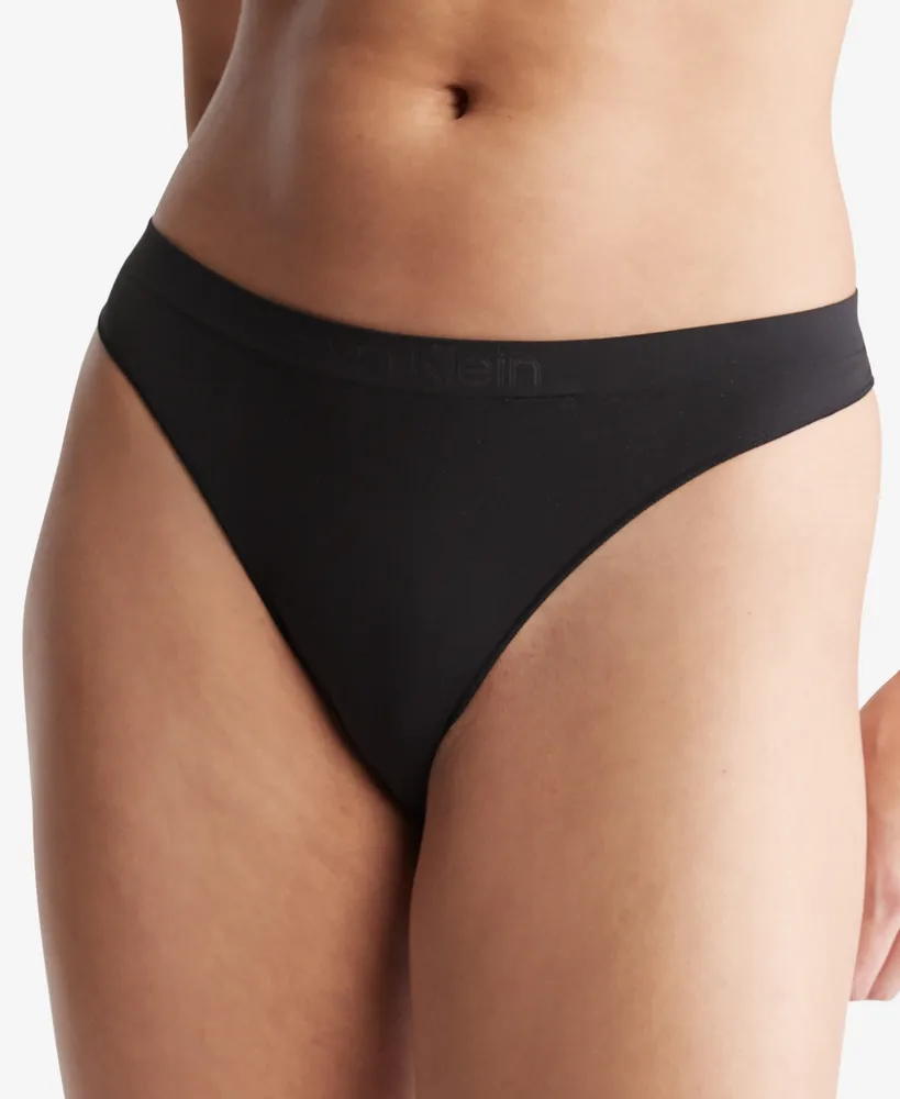 Calvin Klein Women's Invisibles High-Waist Thong Underwear QD3864