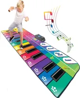 Play22 Colorful Keyboard Playmat 71" - 24 Keys Piano Play Mat