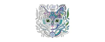 My Cat Mandala Coloring Book: 30 Stunning, Oversized Coloring Pages by Marica Zottino