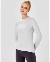 Rebody Active Women's Pima Going Long Sleeve Tee for Women